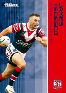 2025 Sydney Roosters NRL TLA Traders Card - James Tedesco - Picture 1 of 3