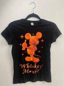 Disney Whiskey mouse  JGA Junggesellenabschied Damen Shirt Schwarz S - Picture 1 of 7
