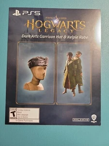 Hogwarts Legacy Dark Arts Garrison Hat & Kelpie Robe DLC Karte PlayStation 5 PS5 - Bild 1 von 1