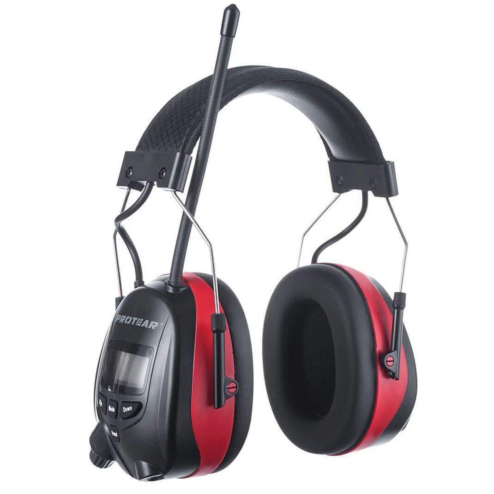 Bluetooth Hearing Protection Headphones with FM AM Radio，25dB NRR Rechargeabl... - Image 1 of 4