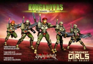 Raging Heroes Kurganovas: Red Hammers Troops New - Picture 1 of 1