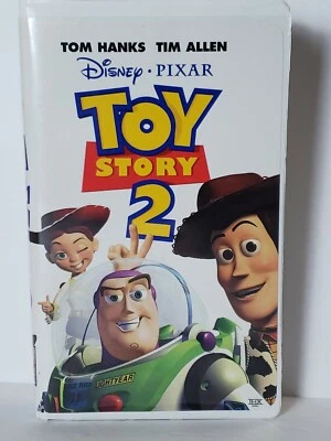 Toy Story 2 Movie VHS Tape 1999 Clamshell Foto 1 de 4