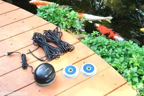 Aquascape 75000 Pond Aerator 2 Outlet for Aeration & Deicing Bubbler Winter Care - Image 1 of 4