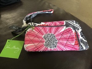 Vera Bradley Zip Zip Wristlet in Cheery Blossoms NWT - Picture 1 of 12