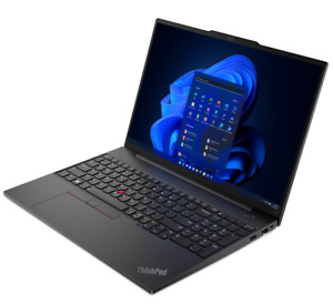 New Lenovo ThinkPad E16 Gen 1 16" FHD+ Ryzen 5 7530U 40GB 1TB SSD FPReader W10P