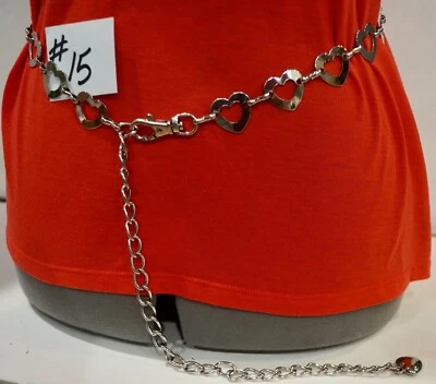 SCA MEDIEVAL RENAISSANCE METALLIC SILVER GOLD EXPANDABLE BELTS - CHOICE $10 ea. - Image 1 of 4