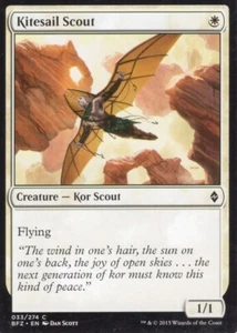 4X KITESAIL SCOUT 033/274 BATTLE FOR ZENDIKAR MTG MAGIC LP X4 - Bild 1 von 1