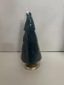 Casa de ópalo diseñada con jungalow grande borla árbol verde azulada decoración navideña verde azulada - Imagen 1 de 3