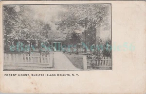 Shelter Island Heights NY - FOREST HOUSE HOTEL - 1904 PMC Postcard - Picture 1 of 2