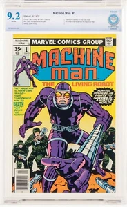 ๐ฅ Machine Man #1 (1978) CBCS Graded 9.2 ~ Jack Kirby ~ Frank Giacoia - Picture 1 of 4