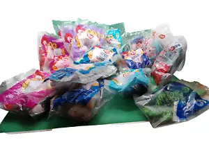 McDonalds Happy Meal toys NOS sealed Ty beanie babies Animal Alley Build Bear 18 - Picture 1 of 9