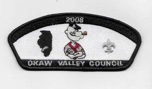 Okaw Valley Council 2008 Popeye - BSA CSP - Nuovo - Foto 1 di 1