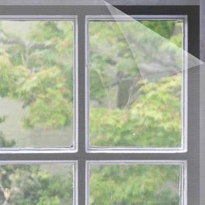 DIY Self-Adhesive Window Screen Netting Mesh Curtain, 100X150Cm (Approach 39.37X - Picture 1 of 12