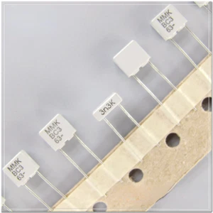 Condensador de película EVOX MMK5 serie 3300pF/63V 10% MKT 3.3nF/63V 332 pies paso 5 mm - Imagen 1 de 2