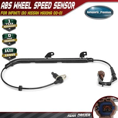 Sensor de velocidad de rueda ABS lateral izquierdo conductor trasero para Infiniti I30 Nissan Máxima 00-01 Foto 1 de 4