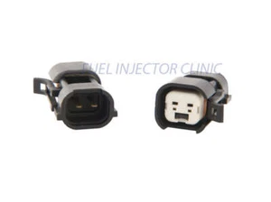 US Car/EV6 Hard (female) to Denso (male) injector plug adaptors - set of 4 - Picture 1 of 1