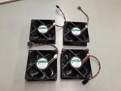 (4) SUNON Maglev PSD1209PLV2-A WC236 0WC236 DC12V 4.2W Cooling Fans - Image 1 of 4