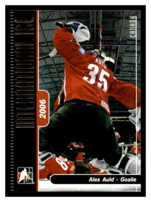 2006-07 ITG International Ice Gold #109 Alex Auld *#/10 (ref 53285) - Image 1 of 2