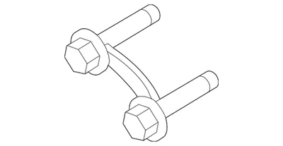 Original Ford Mustang 2015-2023 - Conjunto de eje de transmisión perno trasero 4R3Z-4B496-AA Foto 1 de 4