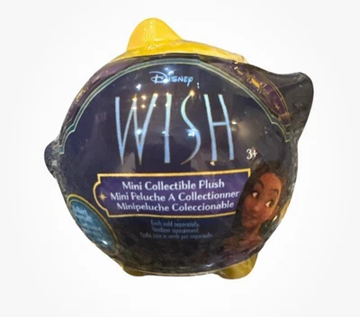 Disney Wish Mini Juguete de Peluche Coleccionable de 3 pulgadas en Wishing Star Blind Nuevo Foto 1 de 2