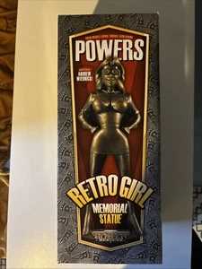 Retro Girl Memorial Statue New Sealed 2006 Bowen Image Comics Powers Amricons - Picture 1 of 5