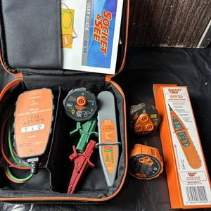 Steckdose & See DCF200 Multifunktion akustischer Totkreis/Kabel/Sicherung/Drahtsucher - Bild 1 von 9