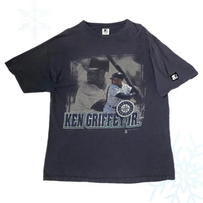 Camiseta De Colección Años 90 Ken Griffey Jr. MLB Seattle Mariners Béisbol Starter (XL) Foto 1 de 4