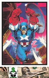 1991 Comic Images X-Men #22 Captain America - - Picture 1 of 2