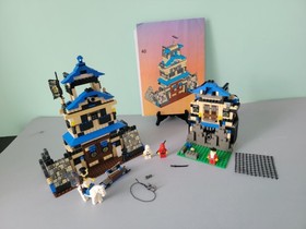 LEGO NINJA Emperor&rsquo;s Stronghold 3053 & Fire Fortress 3052 - 95% Comp with Manual