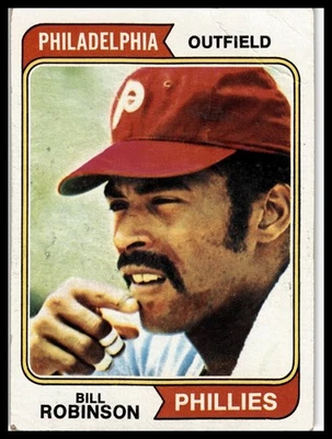 Bill Robinson 1974 Topps #174 Foto 1 de 2