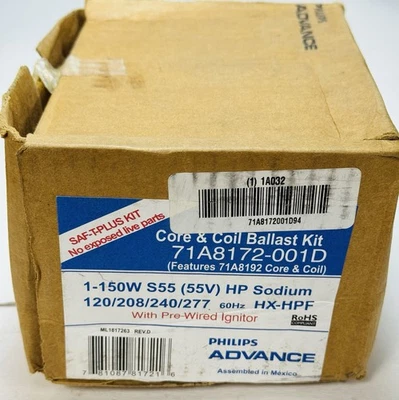 Philips Advance Core & Coil Ballast KIt With Pre-Wired Ignitor 150W 71A8172-001D - Image 1 of 4