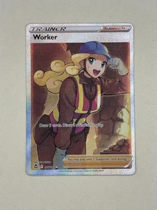Worker (Full Art) 195/195 Swsh12: Sword & Shield - Silver Tempest Holo NM - Bild 1 von 2