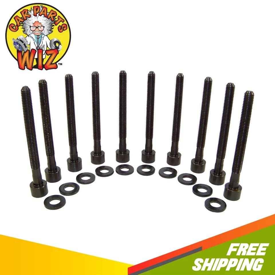 Kit de pernos de cabeza de motor para 91-04 Nissan 240SX Altima Frontier Xterra 2,4 L KA24DE Foto 1 de 1