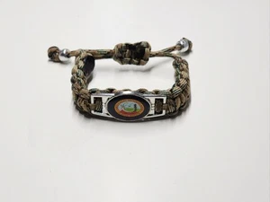Uinta Valley Shoshone Tribe Flag Adjustable Charm Bracelet Native American Tribe - Picture 1 of 6