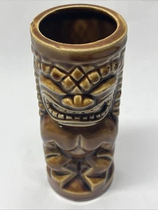 Vintage ORCHIDS OF HAWAII Keramik Becher Vase Tiki Gott Figur Statue Japan - Bild 1 von 9