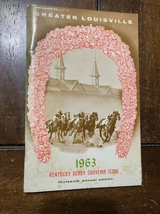 1963 Welcome to Greater Louisville, Kentucky Derby edición de recuerdo - Imagen 1 de 3