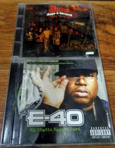 2 CD LOT 1999 ETERNAL BONE THUGS + E40 GHETTO REPORT CARD TESTED WEST COAST RAP - Imagen 1 de 4