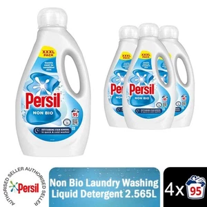 Persil XXXL Washing Liquid Detergent Non Bio Stain Removal 2.565L, 380 Washes - Picture 1 of 10