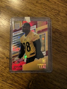 Demarvin Leal Rookie 2022 Panini Donruss Elite /275 Red Aspirations Star - Bild 1 von 3