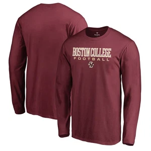 Men's Garnet Boston College Eagles Team Unity Football Long Sleeve T-Shirt - Picture 1 of 3