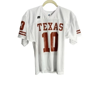 Vintage Texas Longhorns #10 Vince Young Russell Youth L Jersey College Football - Picture 1 of 10