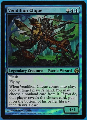 Vendilion Clique FOIL Morningtide NM Blue Rare MAGIC CARD (ID# 507396) ABUGames - Image 1 of 2