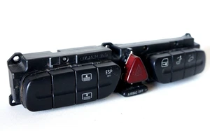01-2004 mercedes w203 c230 c240 clk320 dashboard control switch panel  - Picture 1 of 11