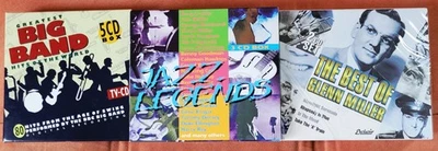 10 CD's = 3 Sets 1950er: Big Band Hits of the World, Jazz Legends & Glenn Miller - Bild 1 von 4