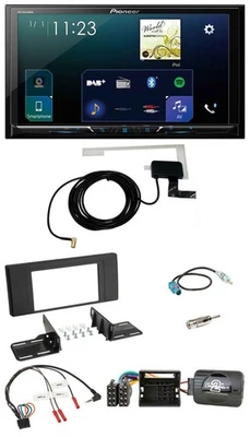Pioneer 2DIN DAB USB Lenkrad Bluetooth Autoradio für Land Rover Range Rover Vogu - Bild 1 von 4