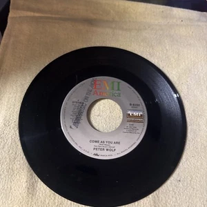 45 RECORD - PETER WOLF - COME AS YOU ARE  - Picture 1 of 2