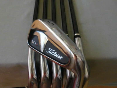 TITLEIST JAPANE LIMITED MODEL VG3 6PC MOTORE SHAFT R-FLEX IRONS SET GOLF CLUBS - Image 1 of 4