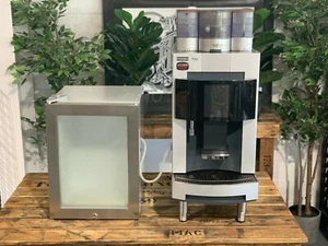 FRANKE PURA FULLY AUTOMATIC ESPRESSO COFFEE MACHINE WITH FRIDGE OFFICE BAR CAFE - Picture 1 of 12