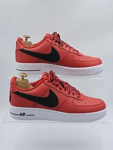 Nike Air Force 1 Low NBA University Red (Size UK 7 US 8) NBA Special Edition - Picture 1 of 16