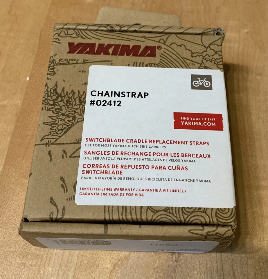 Yakima Chainstrap Switchblade Cradle Replacement Straps 02412 Old Stock